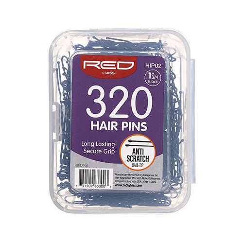 Red By Kiss Hair Pins 1 3/4″ (320pcs)