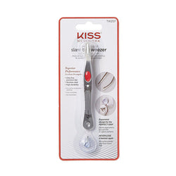 KISS NEW YORK Slant Tip Tweezer with Suction Cup
