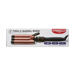 Red By Kiss 1 Inch Triple Barrel Hair Waver