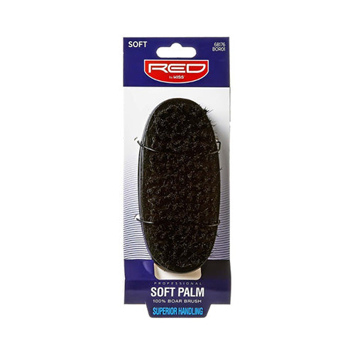 Red By Kiss Professional 100% Boar Brush Soft Bristles