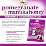 Difeel Pomegranate & Manuka Honey Sulfate-Free Shampoo 354ml