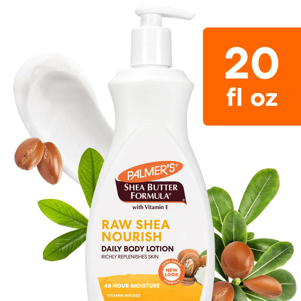 Palmer's Shea Butter Formula Raw Shea Nourishing Body Lotion for Dry Skin 400ml