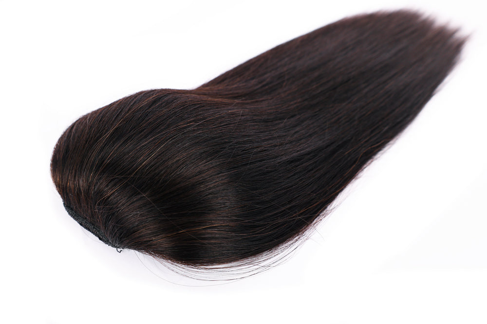Dressmaker 100% Virgin Human Hair Drawstring Ponytail Straight 18"