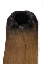 Dressmaker 100% Virgin Human Hair Drawstring Ponytail Straight 18"
