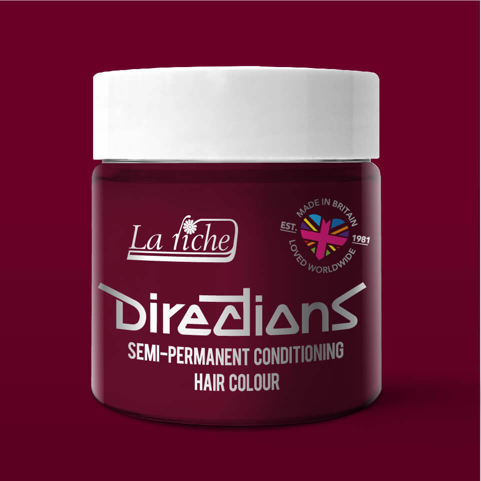 DIRECTIONS Rubine Semi-permanent hair colour 100ml