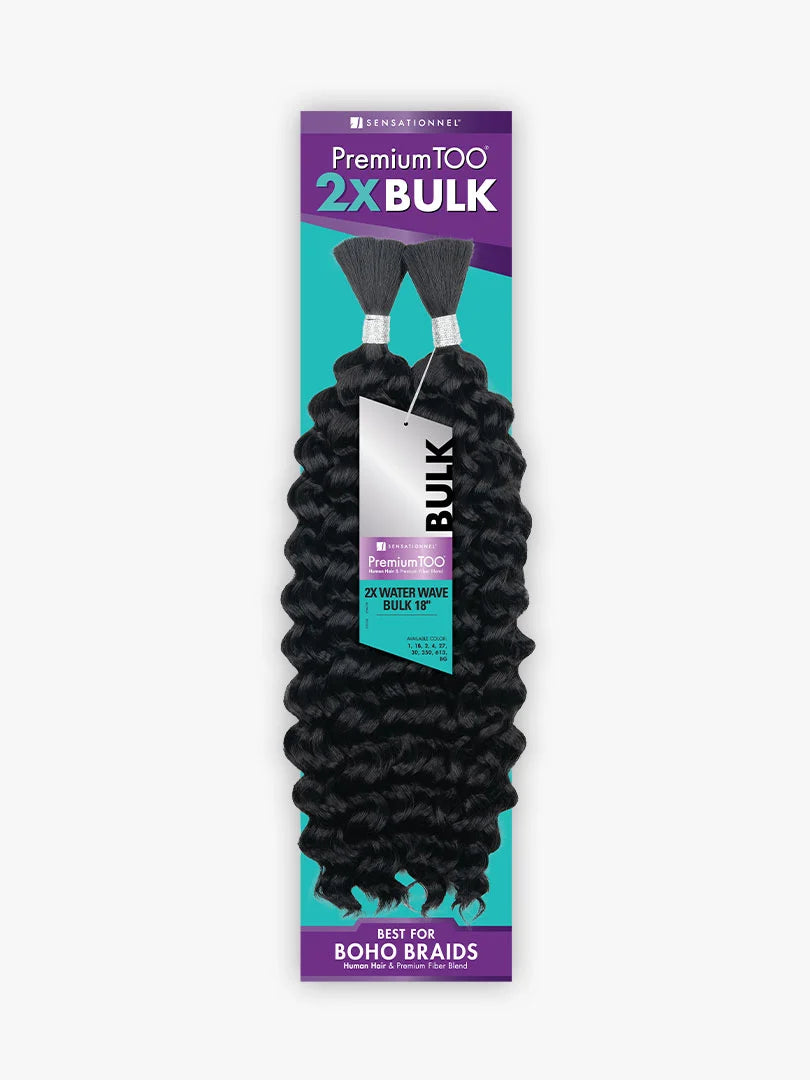 Sensationnel Premium Too 2x 18" Water Wave Bulk Boho Braid