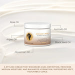 Bounce Curl Avocado & Rose Oil Clump and Define Cream 6oz