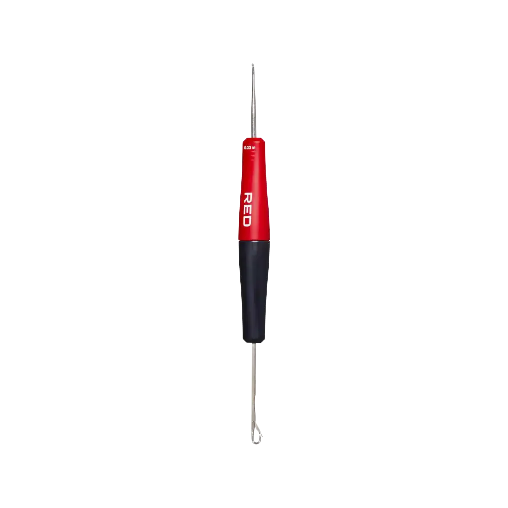 Red By Kiss 2-in-1 Locking Needle & Crochet Hook Duo for Dreadlocks
