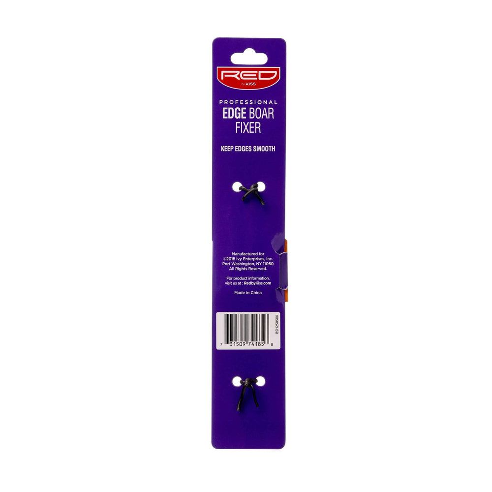 Red By Kiss Ultimate Edge Boar Fixer  100% Boar Bristles
