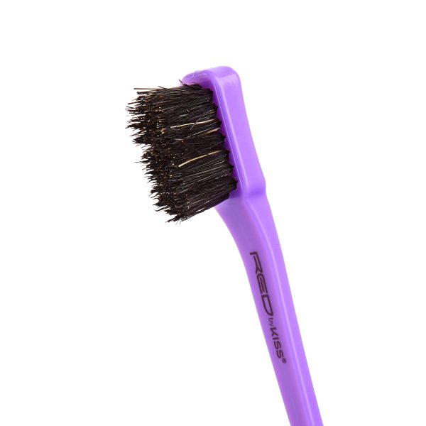 Red By Kiss Ultimate Edge Boar Fixer  100% Boar Bristles