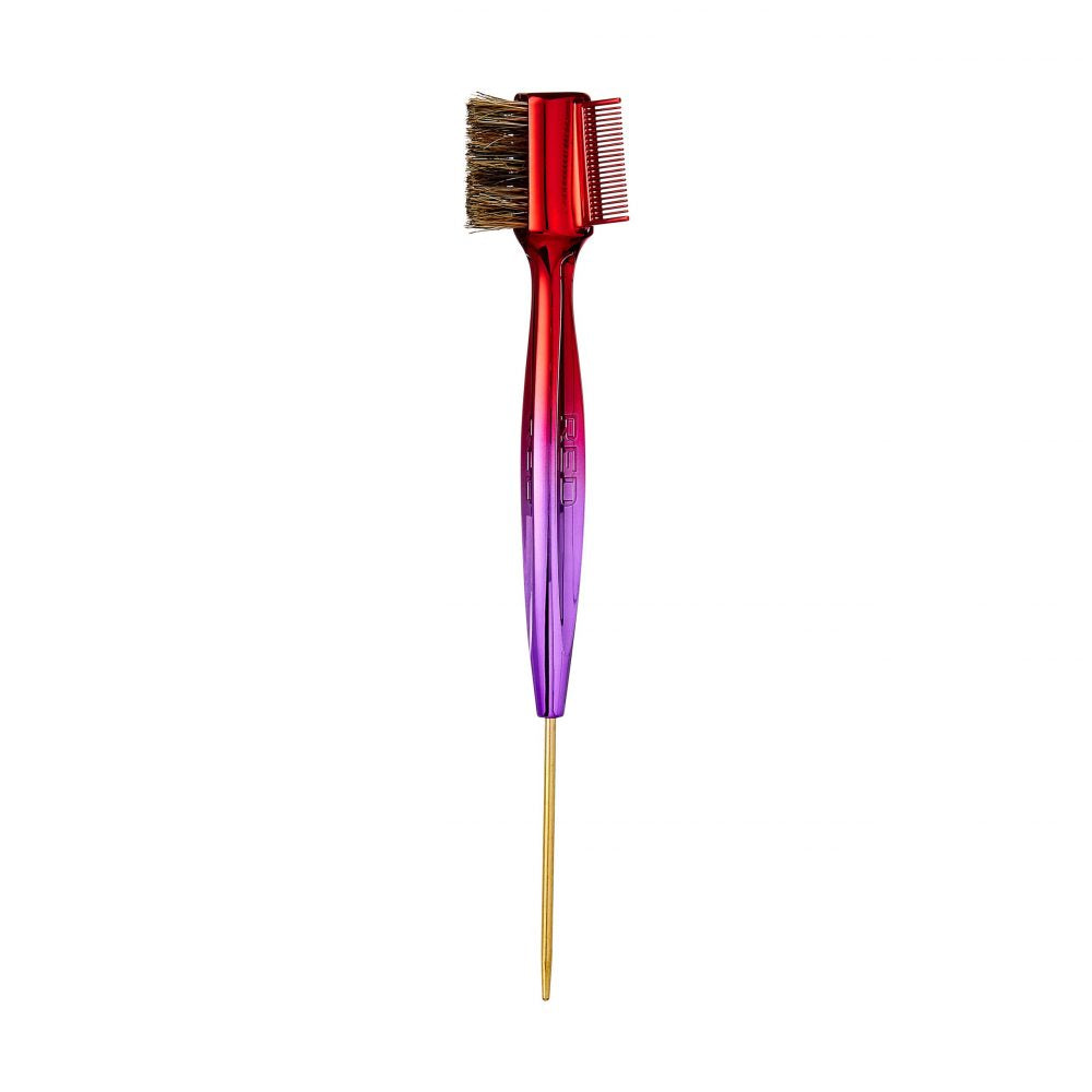 Red By Kiss  4-in-1 360° Edge Brush with Pin Tail