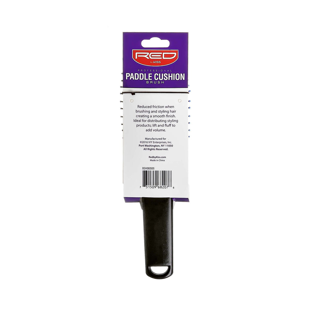 Red By Kiss Paddle Cushion Brush  Volume and Lift