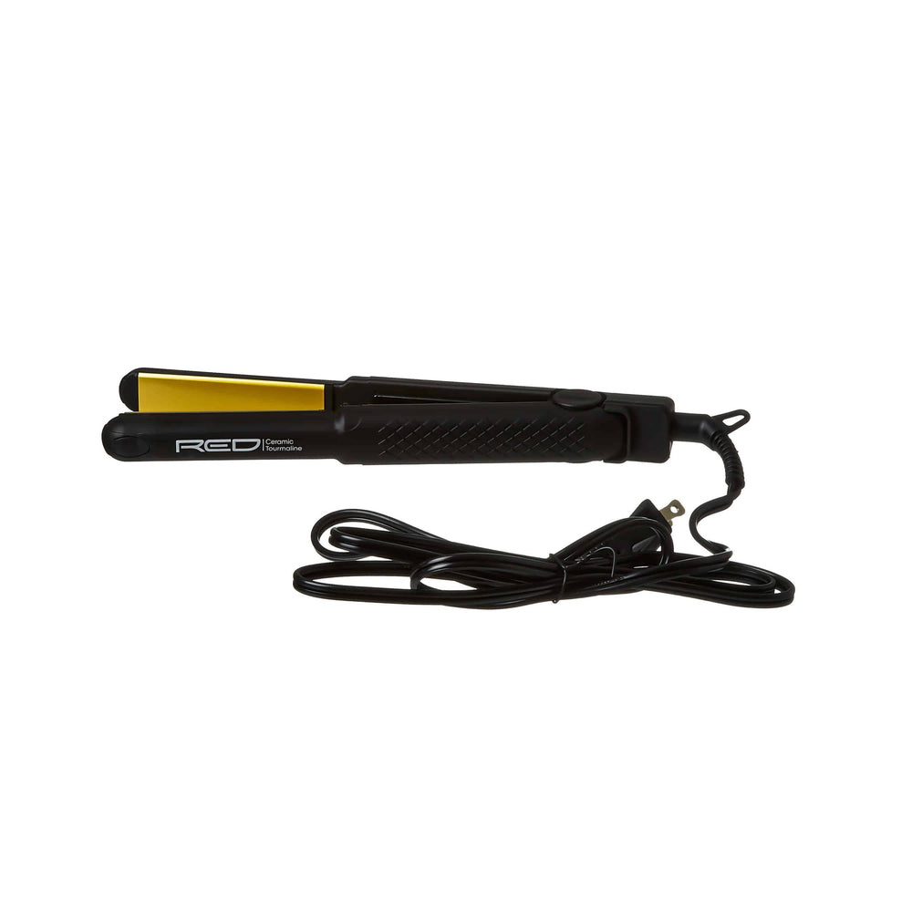 Red By Kiss Ceramic Tourmaline Flat Iron 0.75″