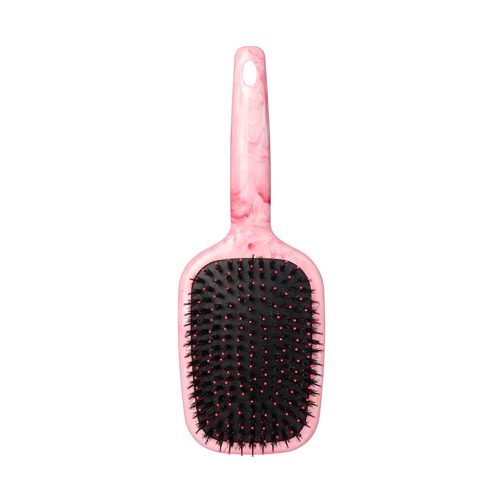 Red By Kiss Marblous Boar Square Paddle Brush  For Great Hair Day, Everyday