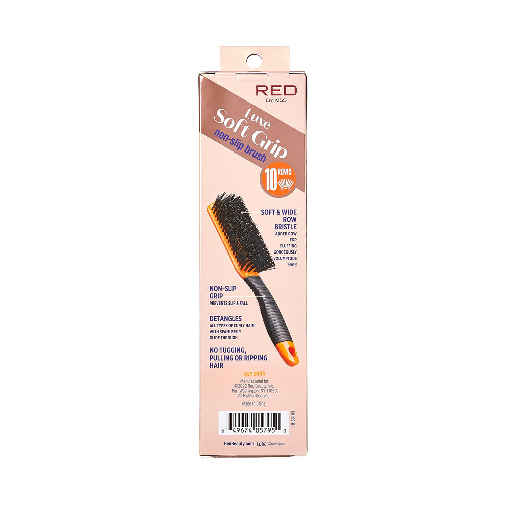 Red By Kiss Luxe Soft Grip Brush  Ideal for Lifting or Fluffing