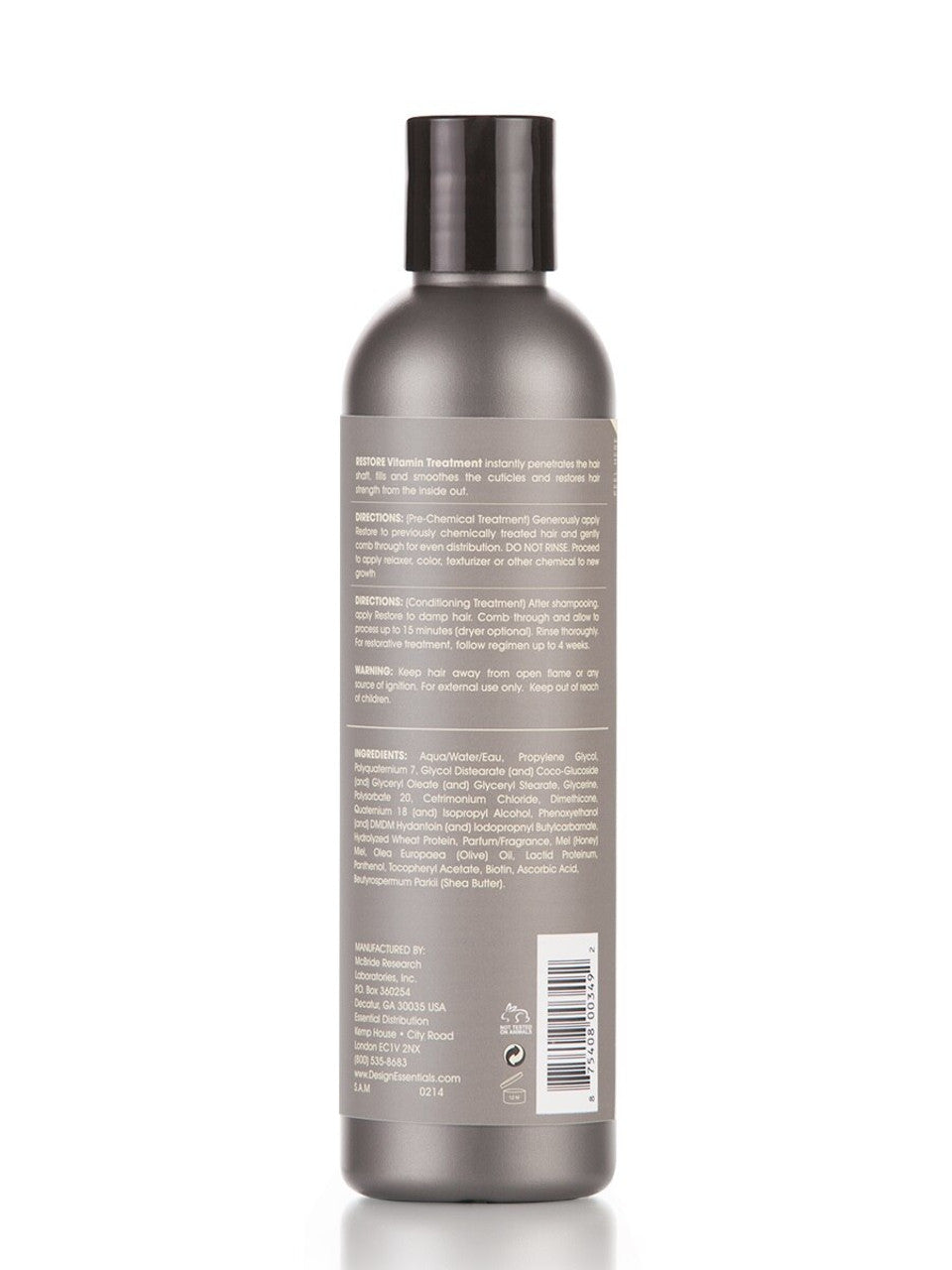 Design Essentials Restore Vitamin Hair Treatment 8oz