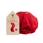 Bounce Curl Reversible Satin Hair Bonnet Red