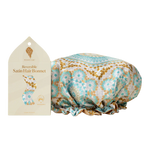 Bounce Curl Reversible Satin Hair Bonnet Teal