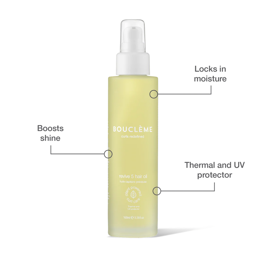 Boucleme Revive 5 Hair Oil With UV Protection 100ml/3.38oz