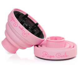 Rizos Curls Pink Collapsible Hair Diffuser for Drying Curls
