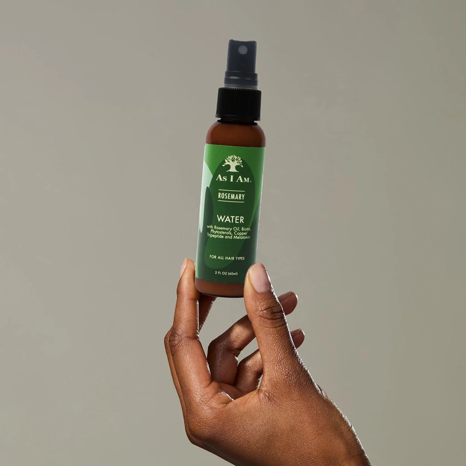 As I Am Rosemary Water for Scalp Refresh & Hydration 60ml/2oz