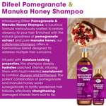 Difeel Pomegranate & Manuka Honey Sulfate-Free Conditioner 354ml