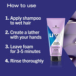 Schwarzkopf Live Silver Shampoo 200ml