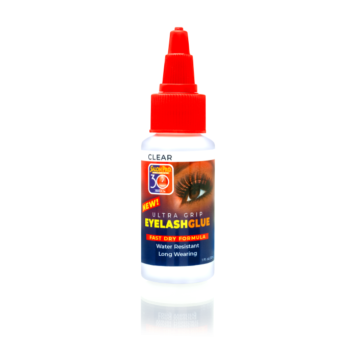 Salon Pro 30 Sec Ultra Grip Eyelash Glue Clear 59ml