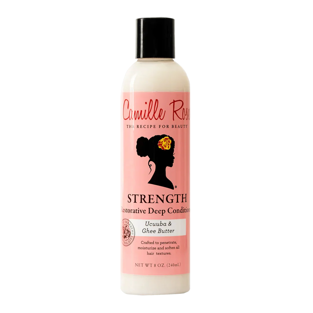 Camille Rose Strength Restorative Deep Conditioner For Moisturize and softness 240ml/8oz