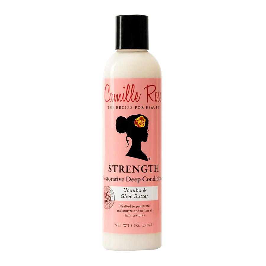 Camille Rose Strength Restorative Deep Conditioner For Moisturize and softness 240ml/8oz