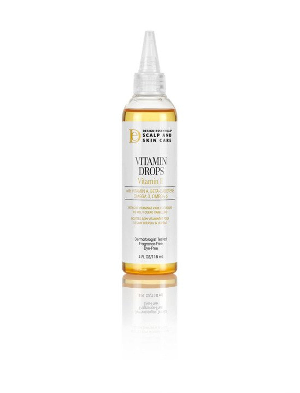 Design Essentials Scalp & Skin Care Vitamin Drops 118ml