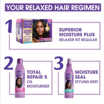 Dark & Lovely Superior Moisture Plus No-Lye Relaxer Kit