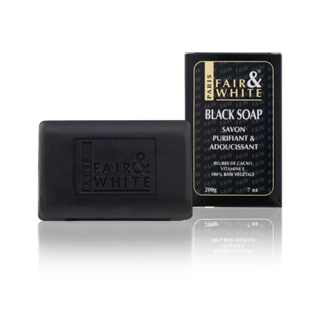 Fair & White Original Skin Purifying Black Soap 200g