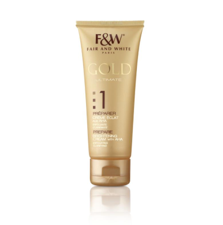Fair & White No.1 Gold Step 1 AHA Brightening Face Cream 75ml