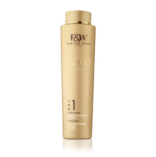 Fair & White No. 1 Gold Step 1 AHA Skin Brightening Lotion 200g
