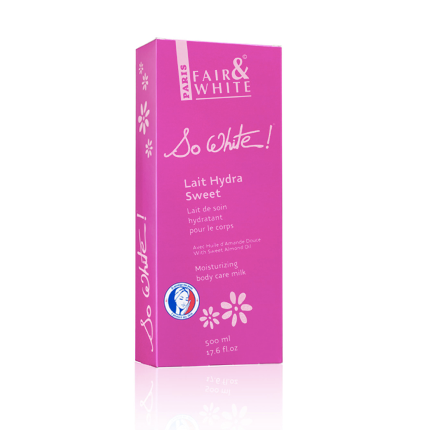Fair & White So White Hydra Sweet Moisturizing Milk 500ml