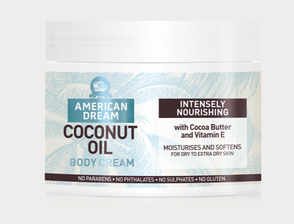American Dream Coconut Oil Body Cream 500ml