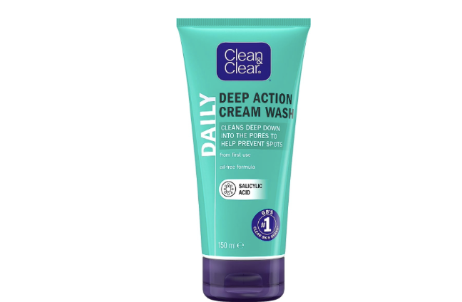 Clean & Clear Deep Action Cream Wash 150ml