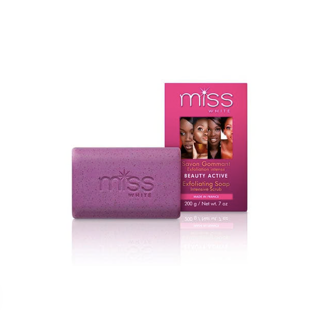 Fair & White Miss White Beauty Active Brightening Exfoliating Soap 200g