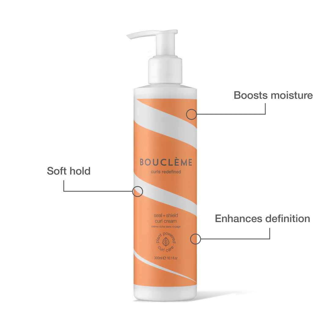 Boucleme Seal + Shield Curl Cream 300ml/10.1oz