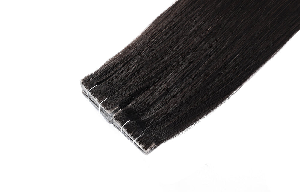 Dressmaker 100% Human Remy European Seamless Tape-In Straight Hair Extensions (40pcs)