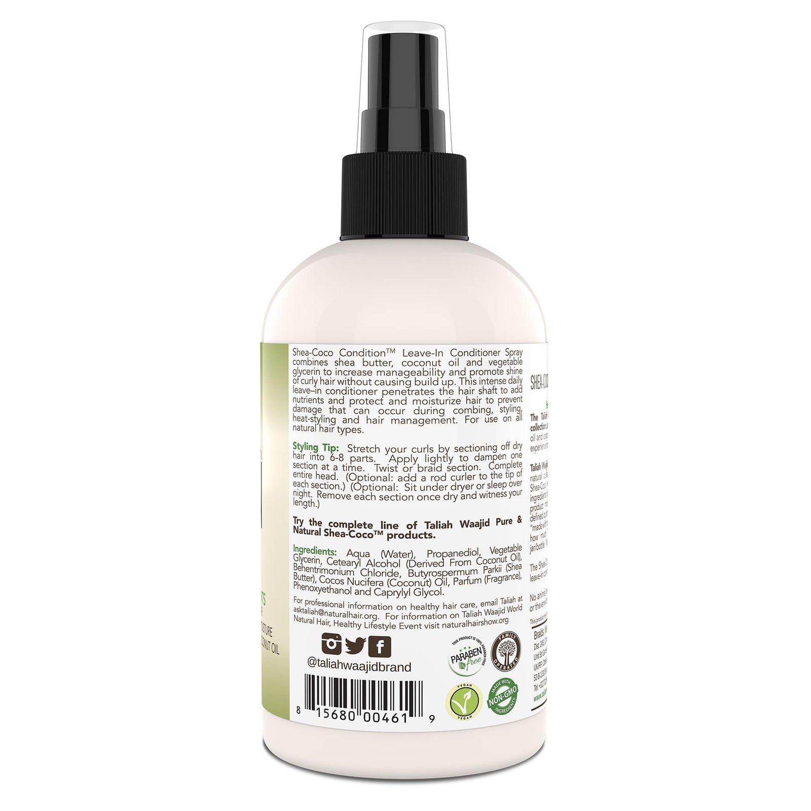 Taliah Waajid Shea-Coco Leave-In Conditioner 237ml