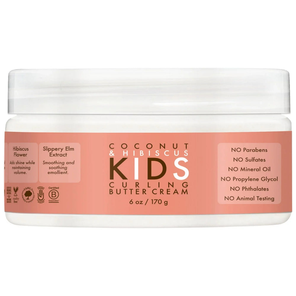 Shea Moisture Kid's Curl Hair Cream, Coconut & Hibiscus 170g