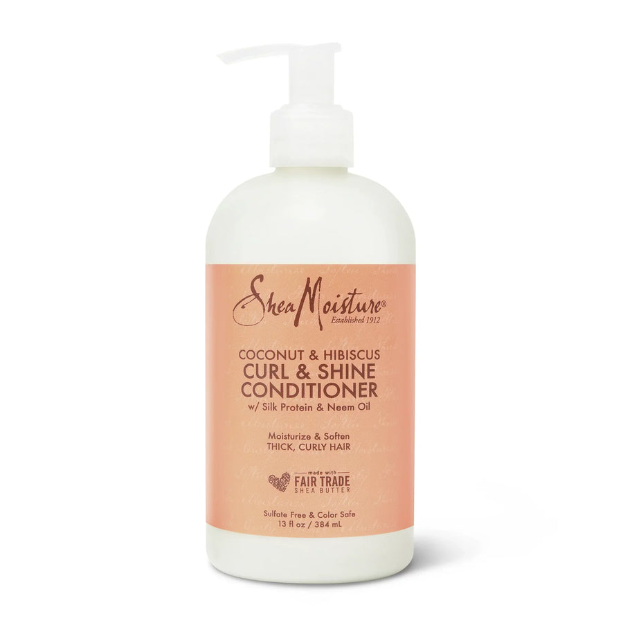 Shea Moisture Coconut & Hibiscus Curl & Shine Conditioner 384ml
