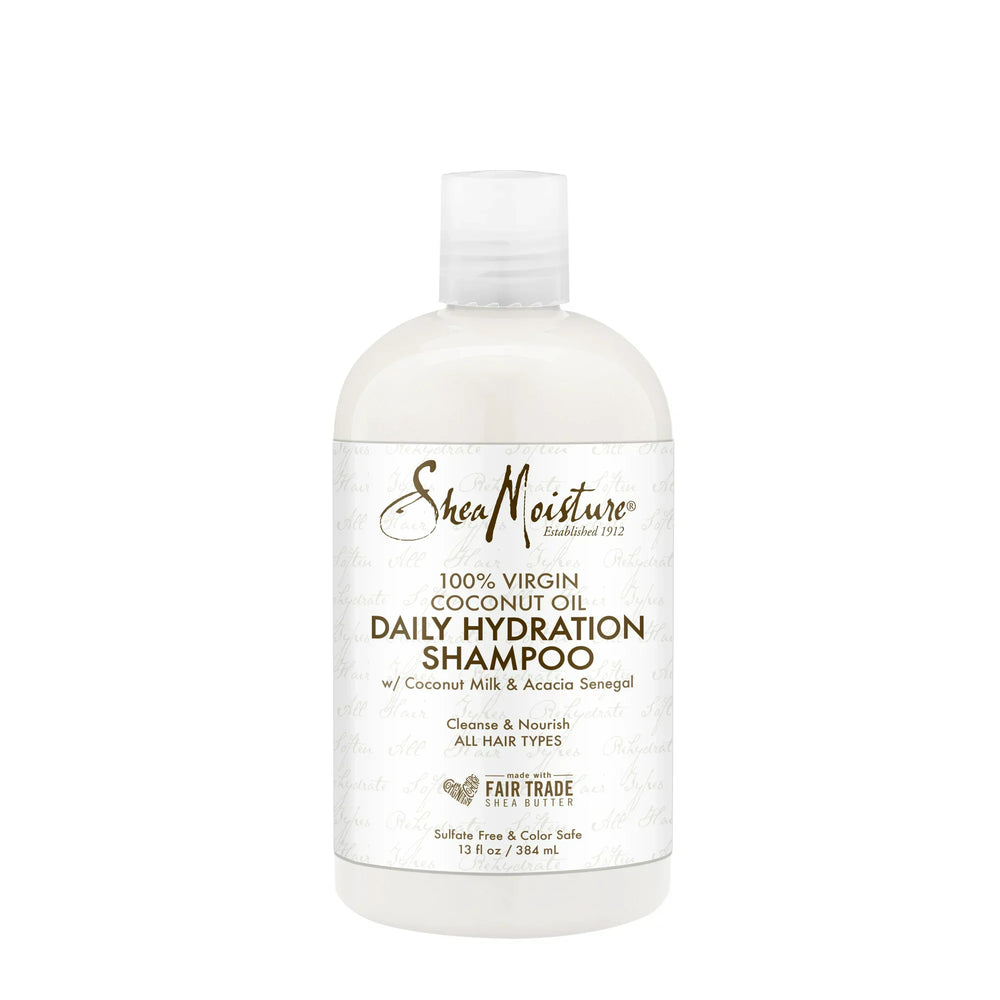 Shea Moisture 100% Virgin Coconut Oil Daily Hydration Shampoo 384ml
