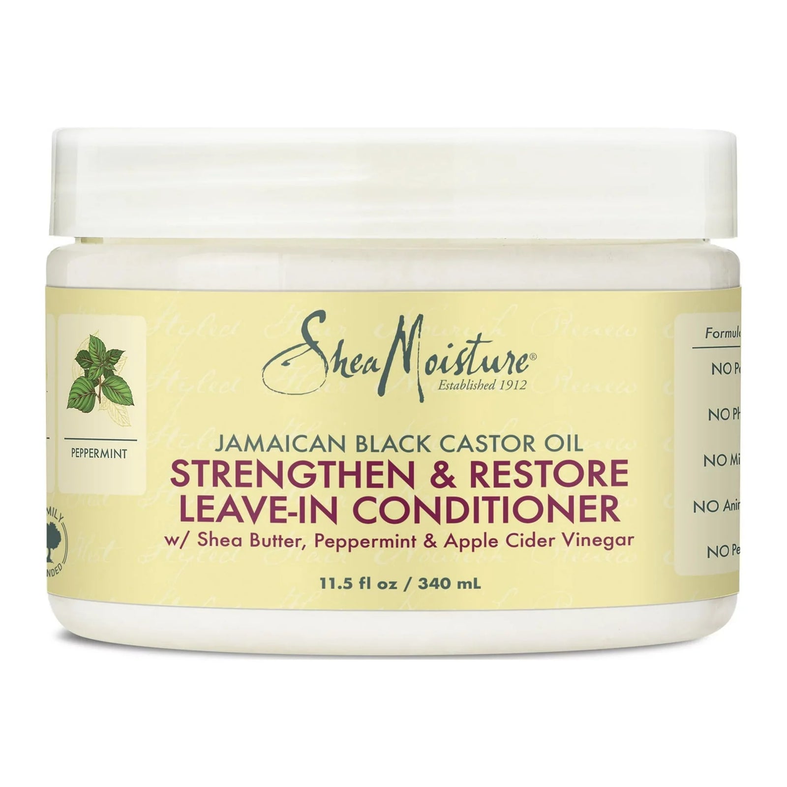 Shea Moisture Jamaican Black Castor Oil Strengthen and Restore Leave-in Conditioner 340g