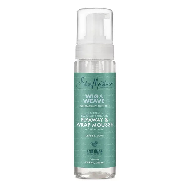 Shea Moisture Mousse Tea Tree and Borage Seed Oil 222ml