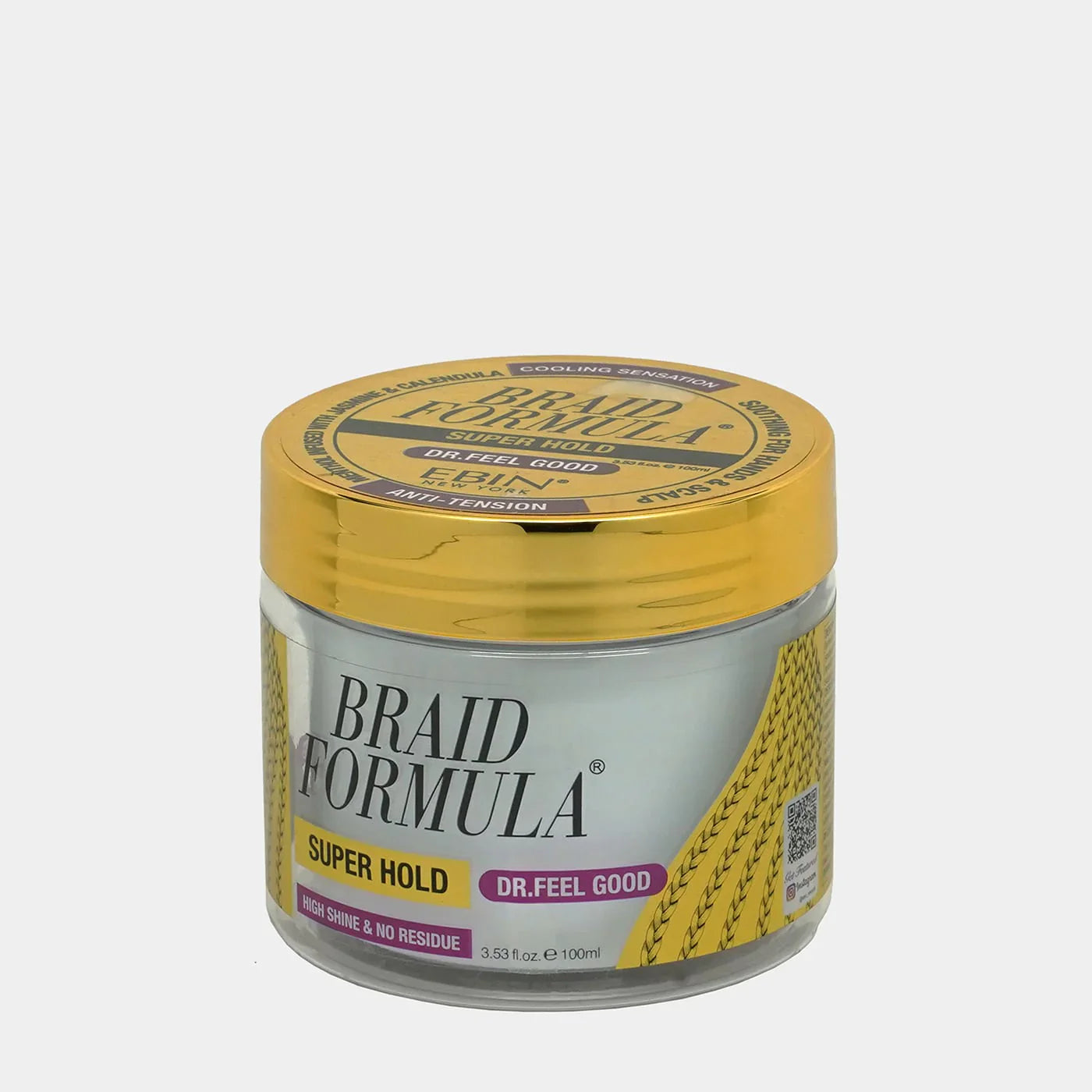 Ebin Lock’N Pomade Braid Formula Conditioning Gel Super Hold Dr feel Good