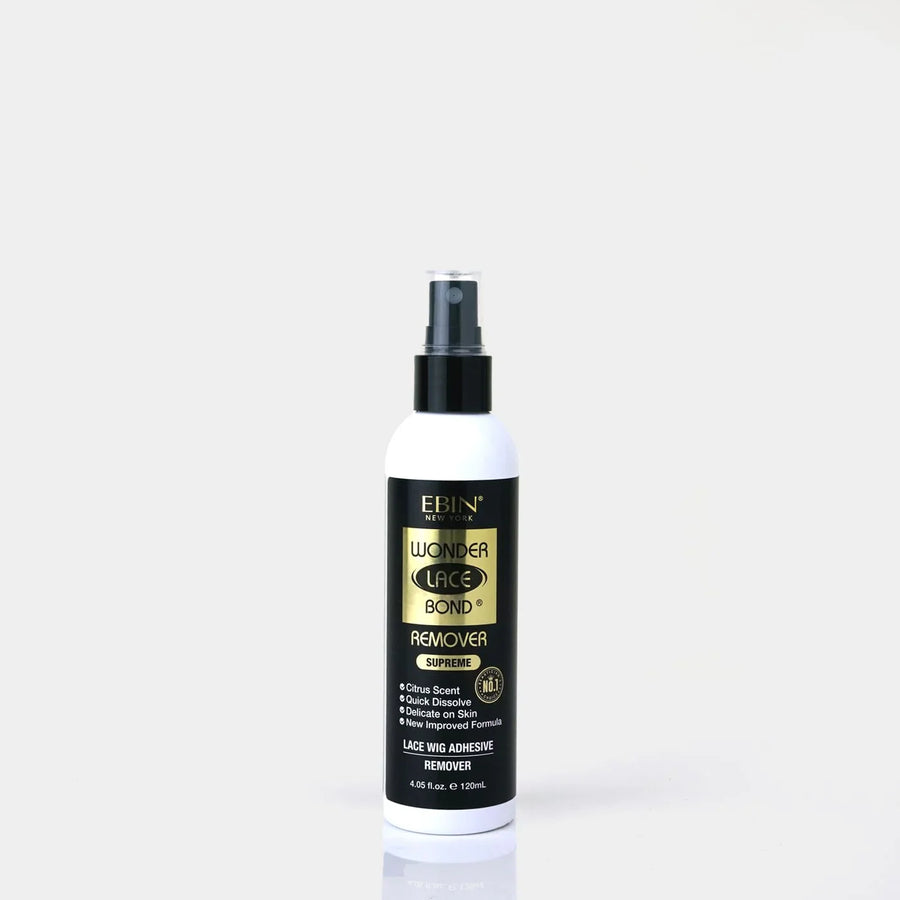 Ebin Wonder Lace Bond Waterproof Adhesive Supreme Remover Spray [Black] 120ml