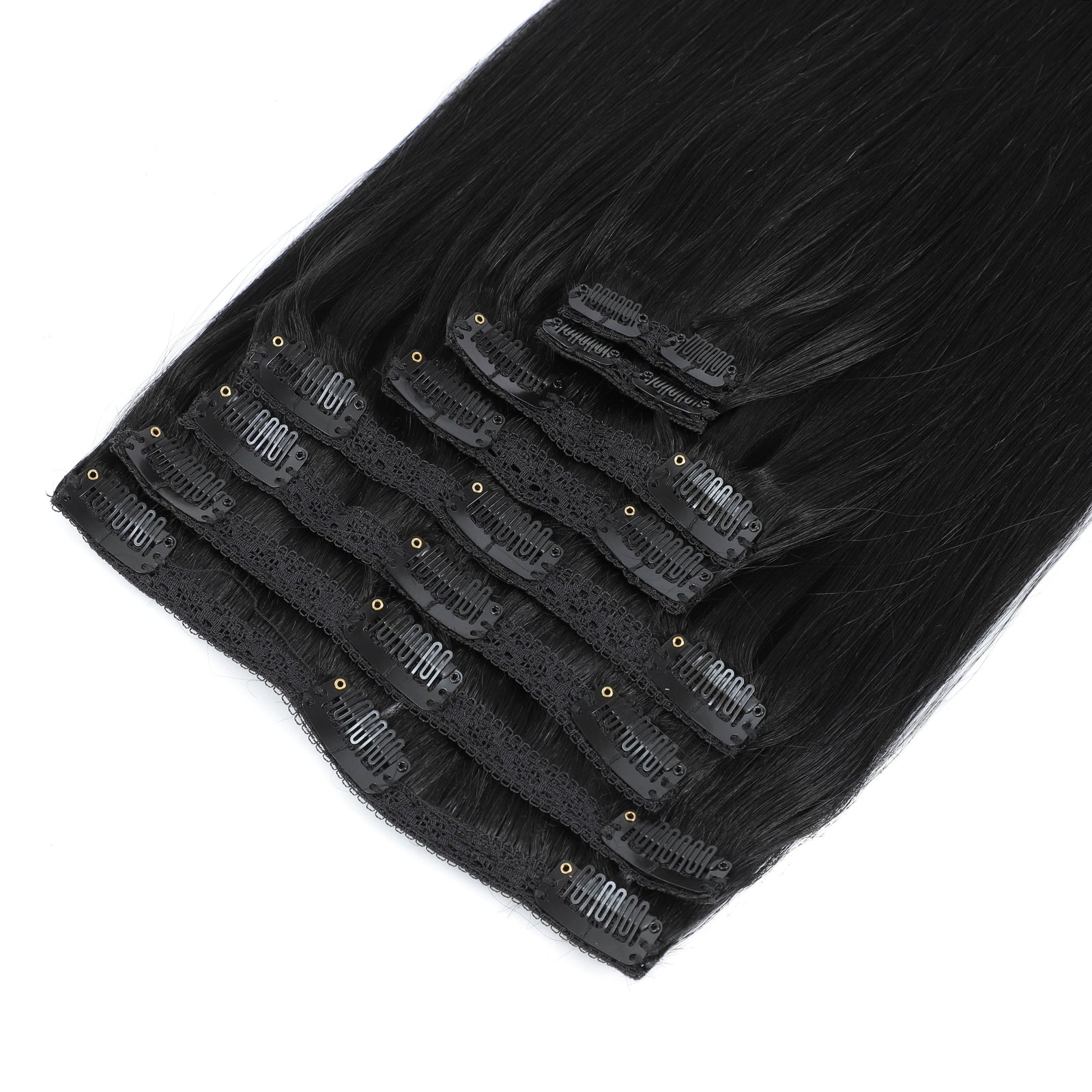 Dressmaker 8-Piece 18" Clip-In Hair Extensions Single Weft Straight